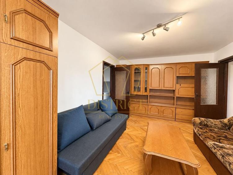 Apartament cu 2 camere semidecomandat, mobilat în Soarelui