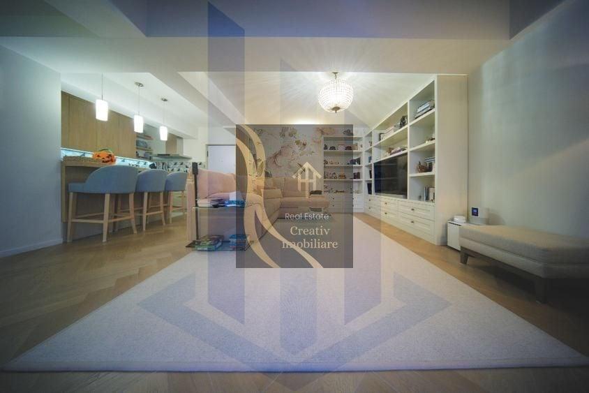 Apartament cu 3 camere decomandat, mobilat în Barbu Văcărescu
