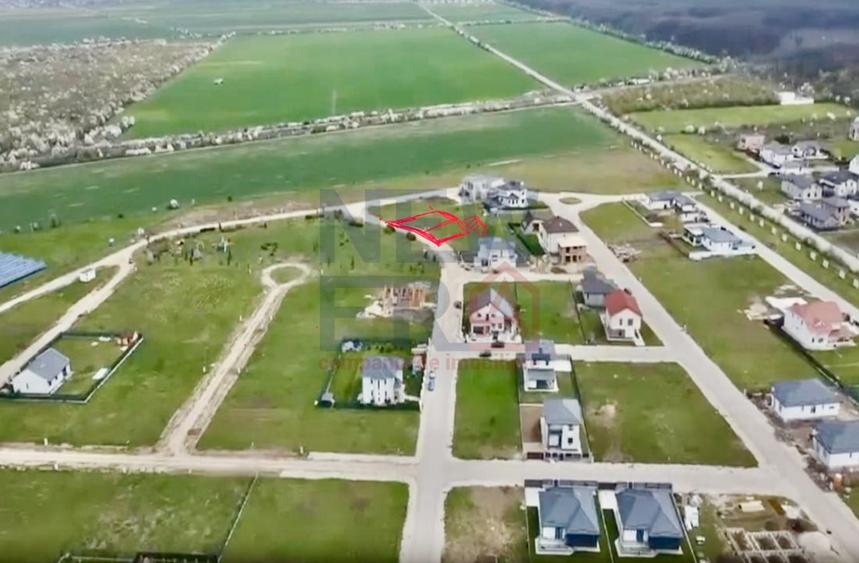 Teren Construcții intravilan de 589 mp, în Gulia