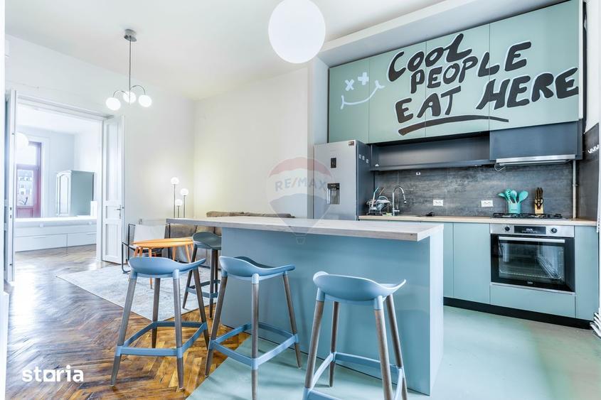 Apartament cu 3 camere decomandat, mobilat în Ultracentral