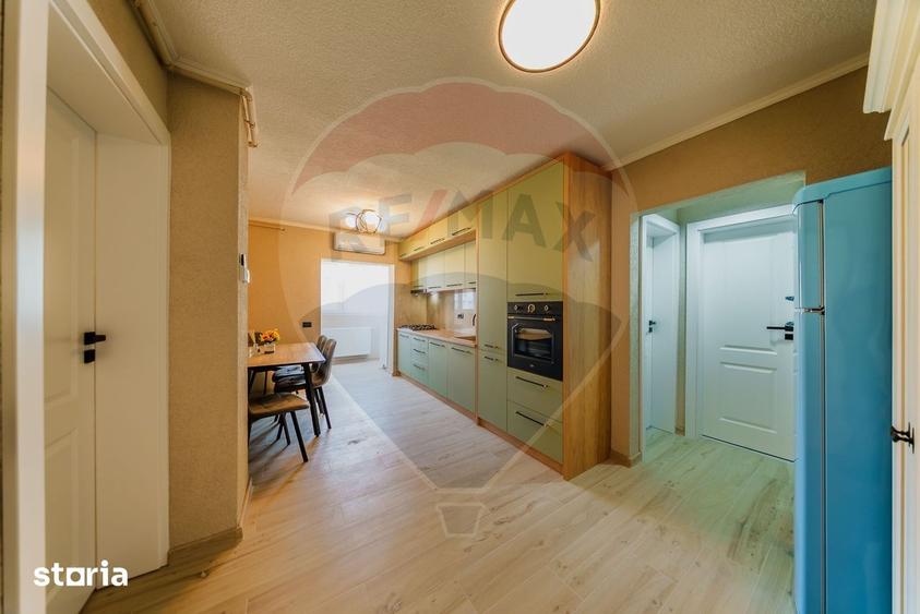Apartament cu 2 camere decomandat, mobilat în Pârneava