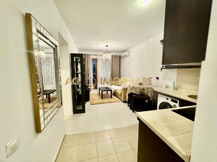 Apartament cu 2 camere semidecomandat, mobilat în Mihai Bravu