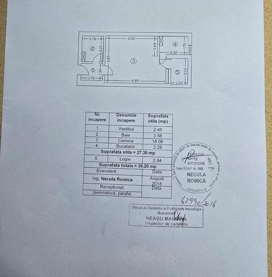 Garsonieră semidecomandată în Drumul Taberei