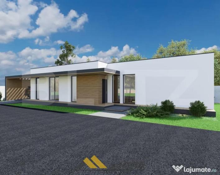 Casă cu 4 camere cu Teren 500 Mp în Cihei