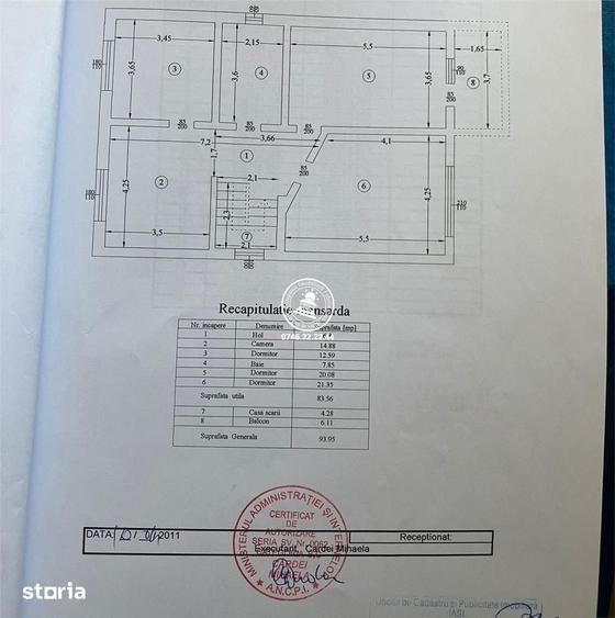 Casă cu 8 camere cu Teren 1172 Mp în Holboca