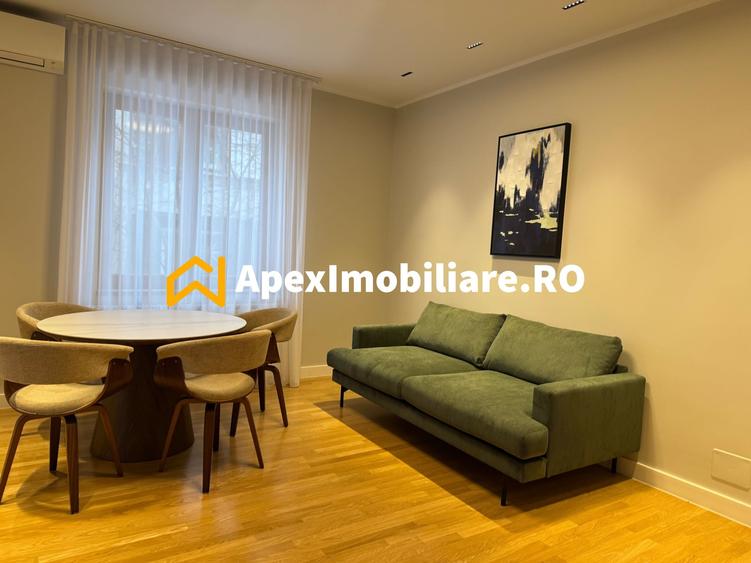Apartament cu 3 camere decomandat, mobilat în Dorobanți