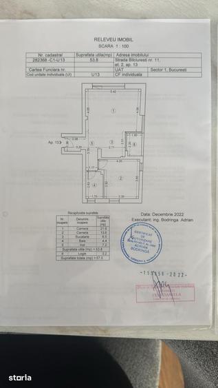 Apartament cu 2 camere în Băneasa