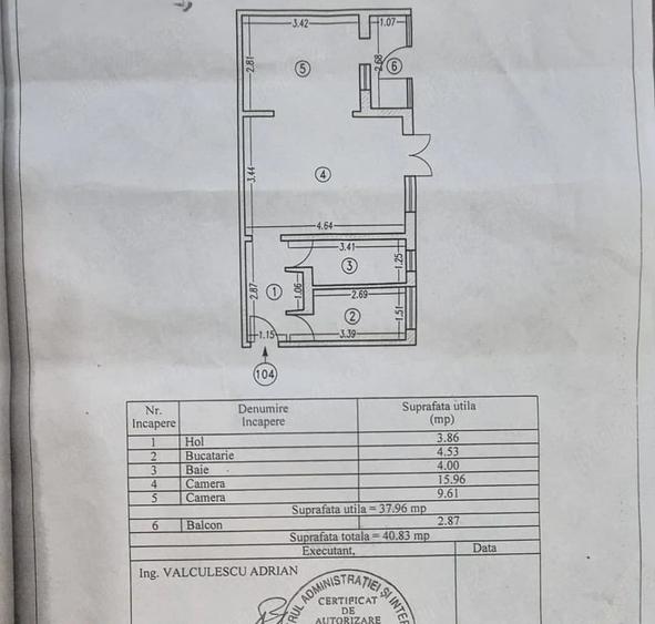 Spațiu comercial, de 38 mp, în Km 4