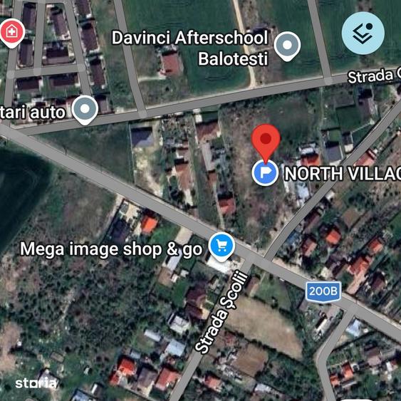 Teren de 1026 mp, în Balotești