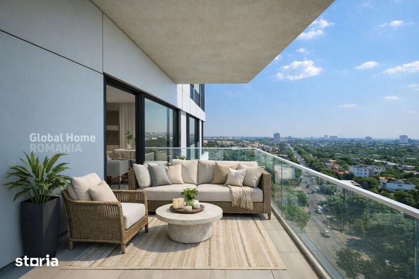 Apartament cu 4 camere decomandat, mobilat în Tei