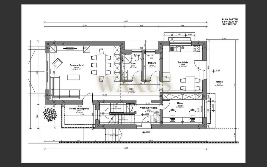 Teren Construcții intravilan de 615 mp, în Chinteni
