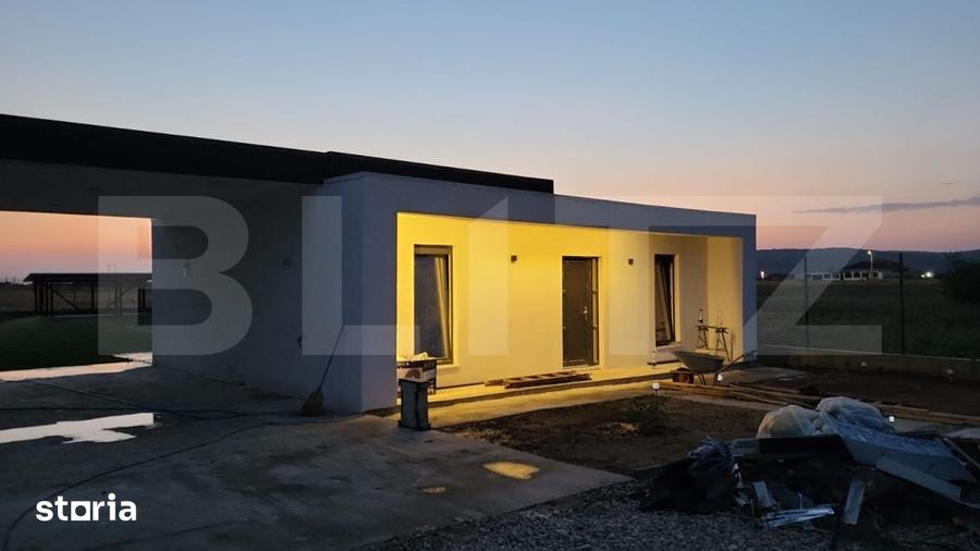 Casă cu 4 camere cu Teren 875 Mp în Oșorhei