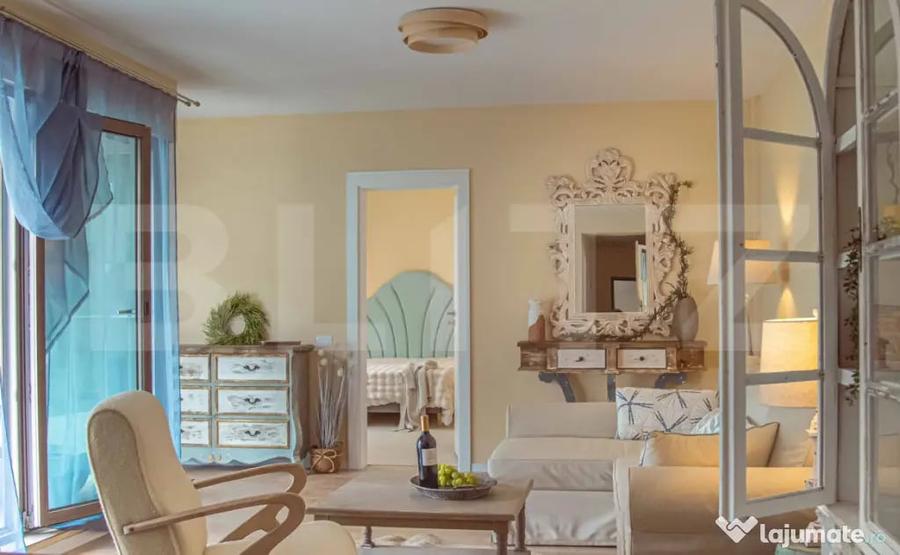 Apartament cu 2 camere semidecomandat în Borhanci