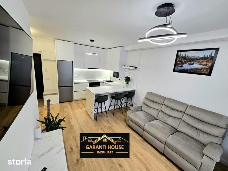 Bloc nou, apartament cu 2 camere, mobilat si utilat, parcare, 380 - 6