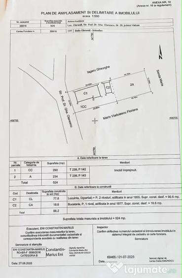 Casă cu 4 camere în Central