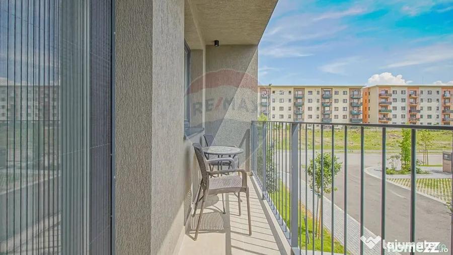 Apartament cu 2 camere semidecomandat în Noua