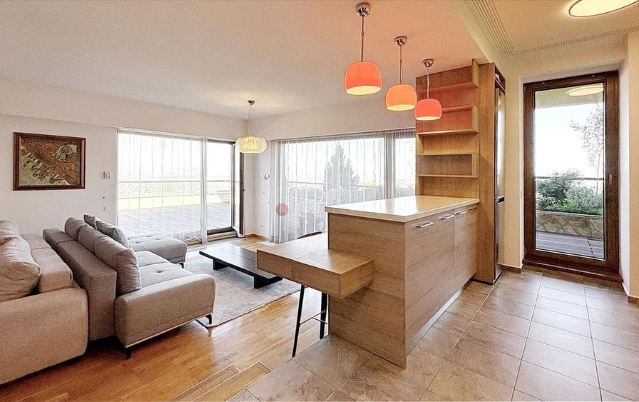 Apartament cu 2 camere semidecomandat, mobilat în Drumul Poienii