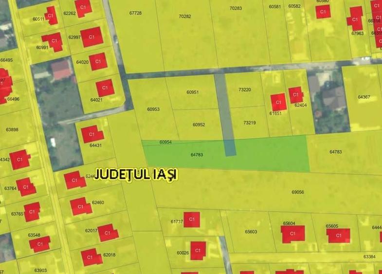 Teren de 2000 mp, în Valea Lupului