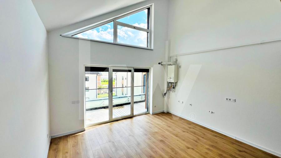Apart. cu 2 cam. pe două nivele, cu logie. Vilă design modern în Cristian-Sibiu - 18
