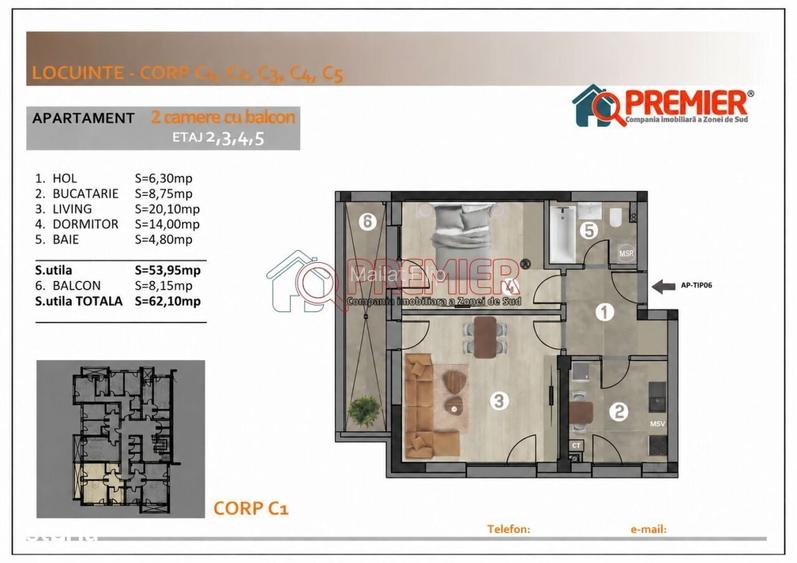 Bloc Nou | 2 Camere Decomandat | Promotie Limitata