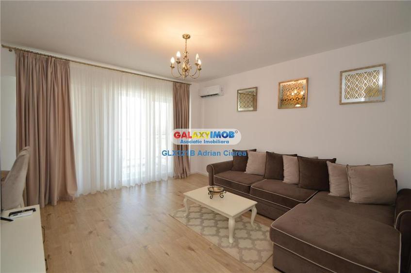 Apartament cu 2 camere decomandat, mobilat în Barbu Văcărescu