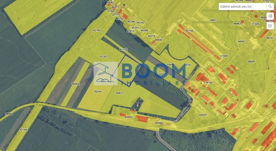 Teren Construcții extravilan de 64000 mp, în Căzănești (Râmnicu Vâlcea)