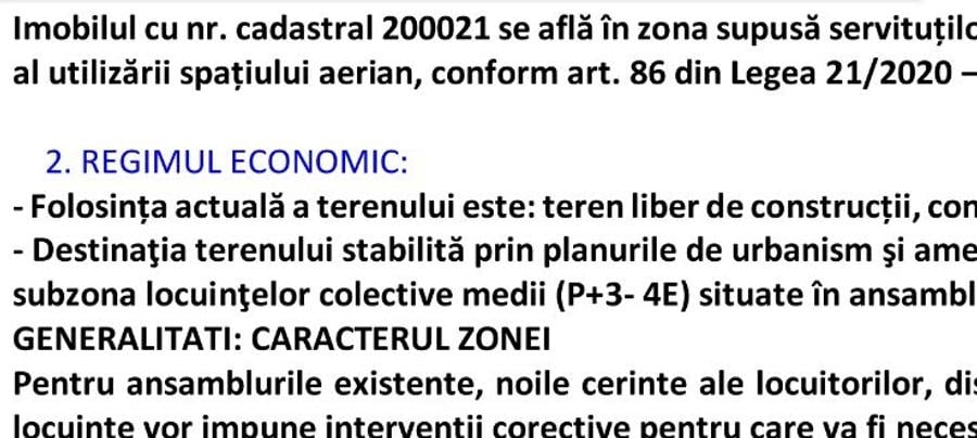 Teren Construcții intravilan de 250 mp, în Tomis I