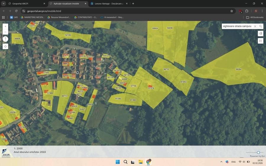 Teren de 1550 mp, în Exterior Vest