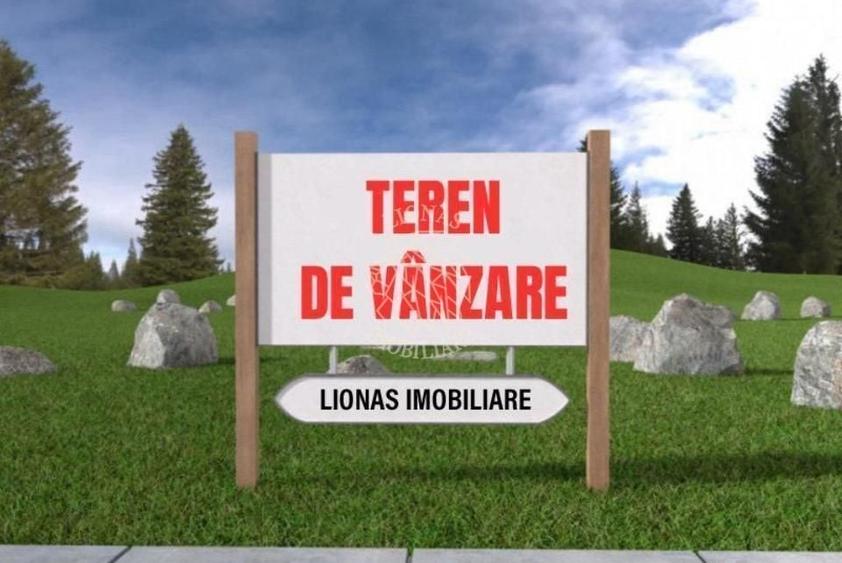 Teren Construcții extravilan de 1046 mp, în Ghinda