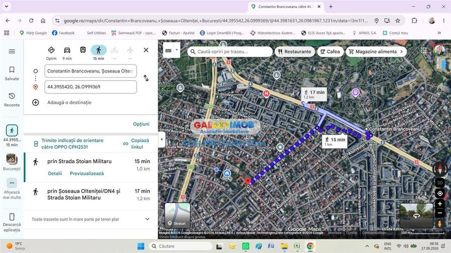 Casă cu 2 camere cu Teren 100 Mp în Eroii Revoluției
