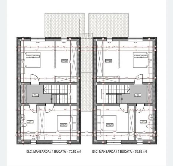 Duplex cu 4 camere cu Canalizare în Urseni