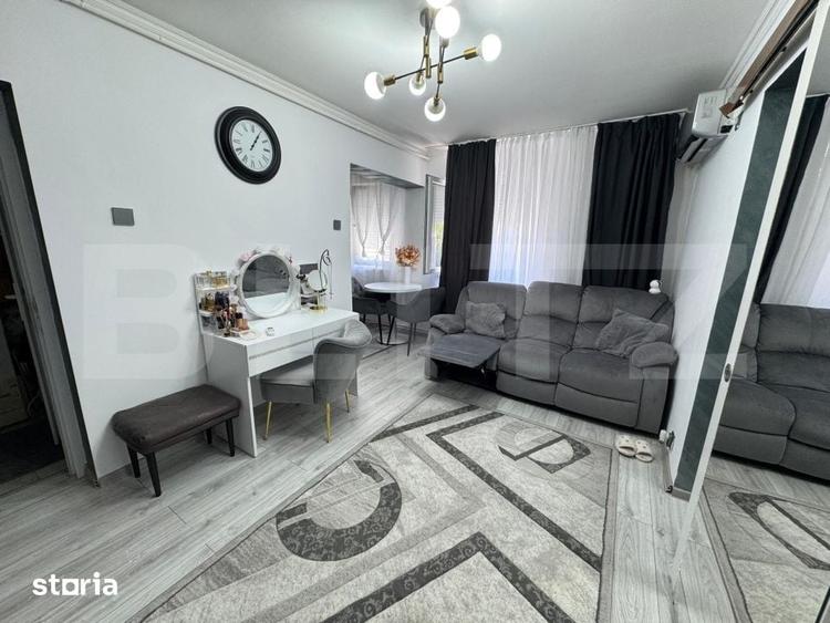 Apartament cu 2 camere semidecomandat în Merghindeal