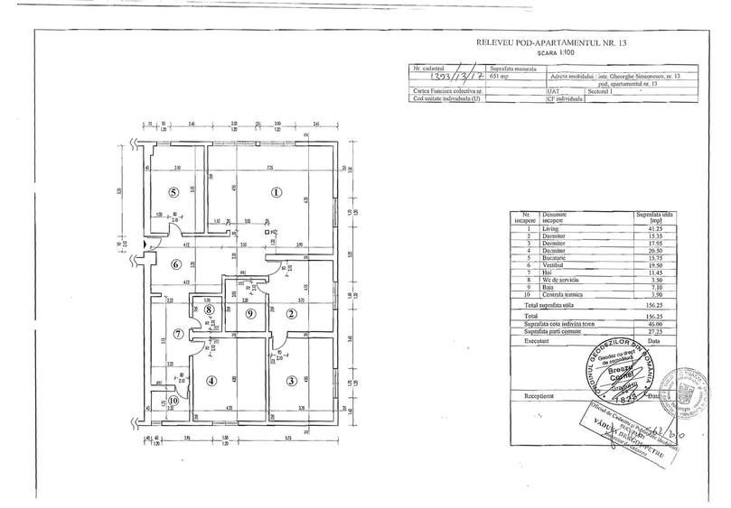 Apartament cu 4 camere decomandat în Herăstrău