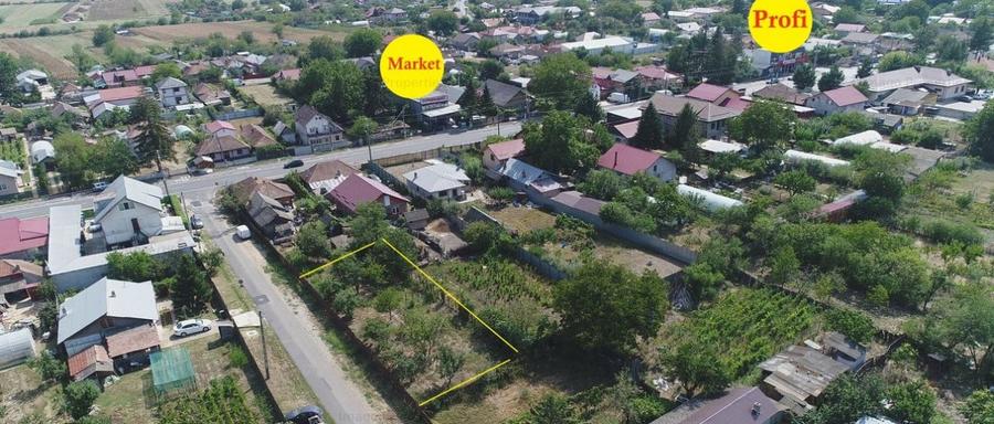 Teren Construcții intravilan de 500 mp, în Moara Vlăsiei