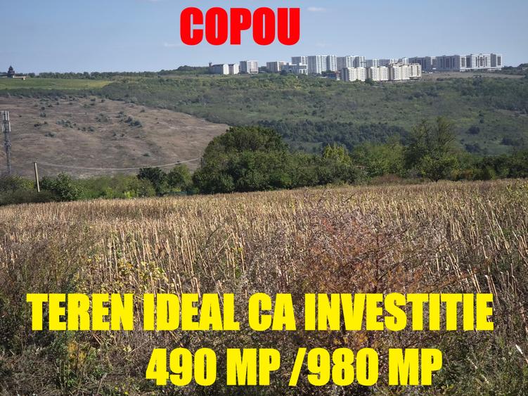 Teren Construcții intravilan de 980 mp, în Păcurari