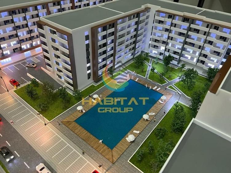 Apartament cu 3 camere decomandat în Vest