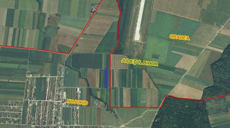 Teren extravilan de 6454 mp, în Nojorid