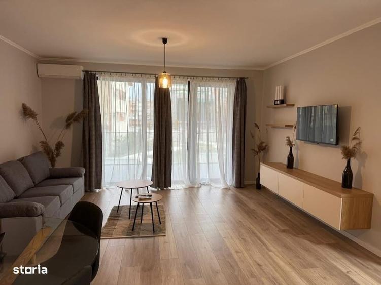 Apartament cu 2 camere semidecomandat în Central