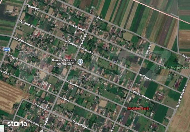 Teren de 1500 mp, în Central