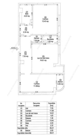 Apartament 3 Camere | Etaj 4/5 | Bucovina - 17