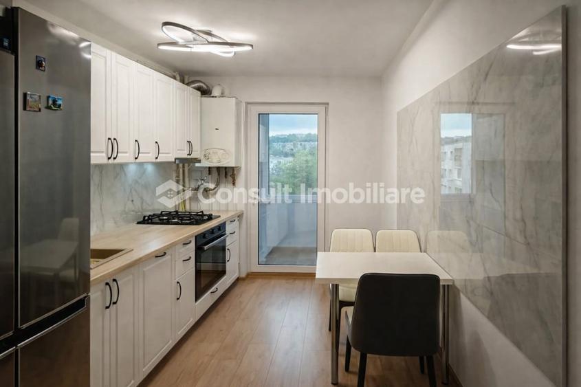 Apartament cu 3 camere decomandat, mobilat în Mănăștur