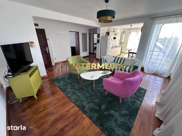 Apartament cu 3 camere decomandat, mobilat în Cetate