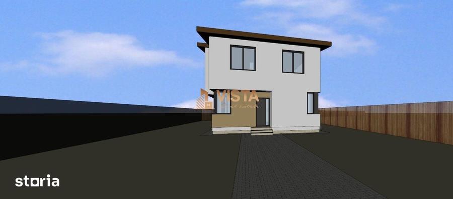 Casa tip duplex 130 mp utili, teren 500mp, toate utilitatile, Stupini, - 19