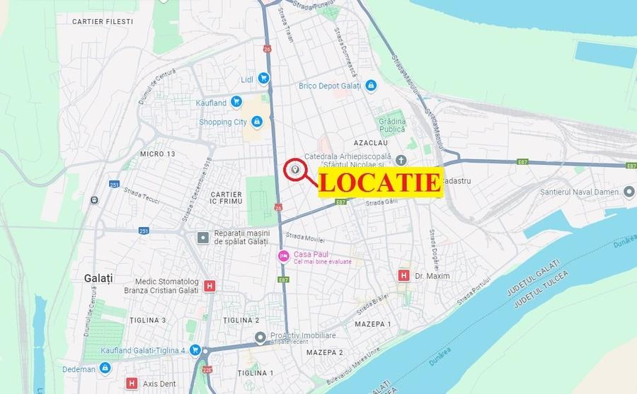 Teren Construcții intravilan de 4893 mp, în Central