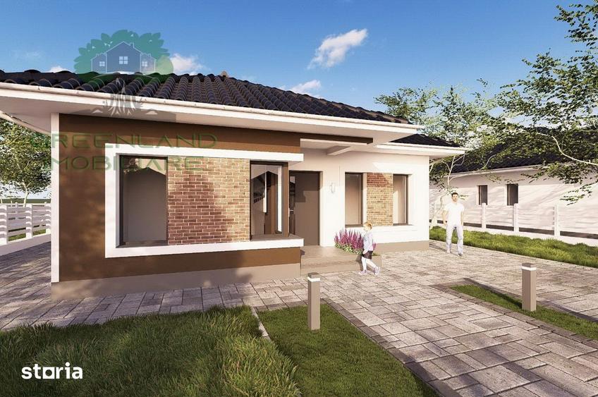 CASA PARTER 4 camere, 2 bai, 93mp, teren 350mp, MIROSLAVA-Ciurbesti - 2