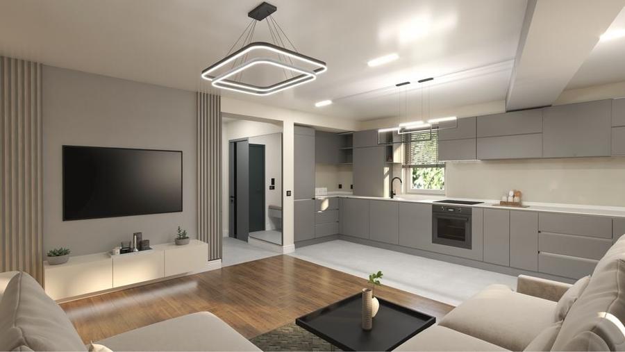 Apartament cu 2 camere în Bucium