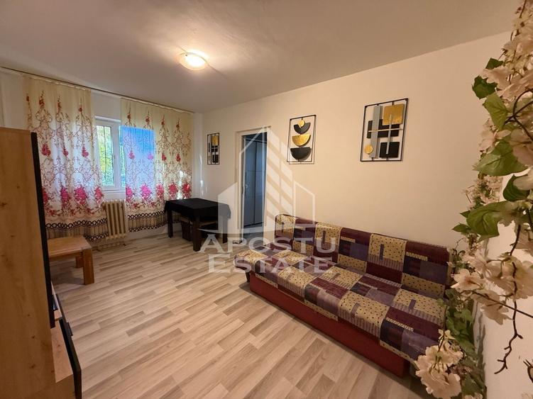 Apartament cu 2 camere semidecomandat, mobilat în Șagului