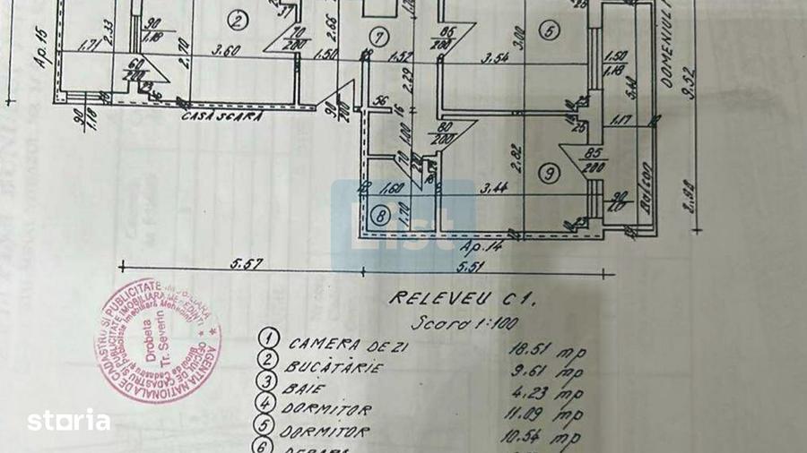 Apartament cu 4 camere decomandat în Central