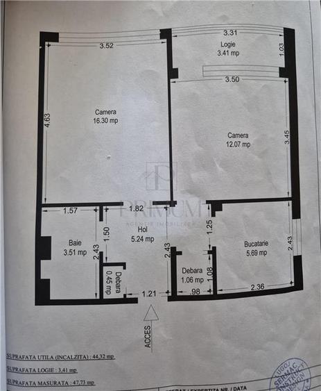 Apartament cu 2 camere decomandat, mobilat în Dâmbovița