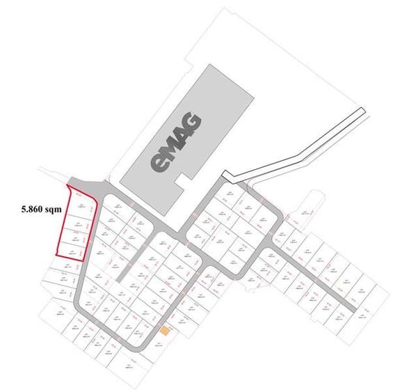Teren Construcții intravilan de 5860 mp, în Central